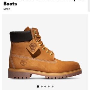 Timberland Tan and Black Rugged Boots